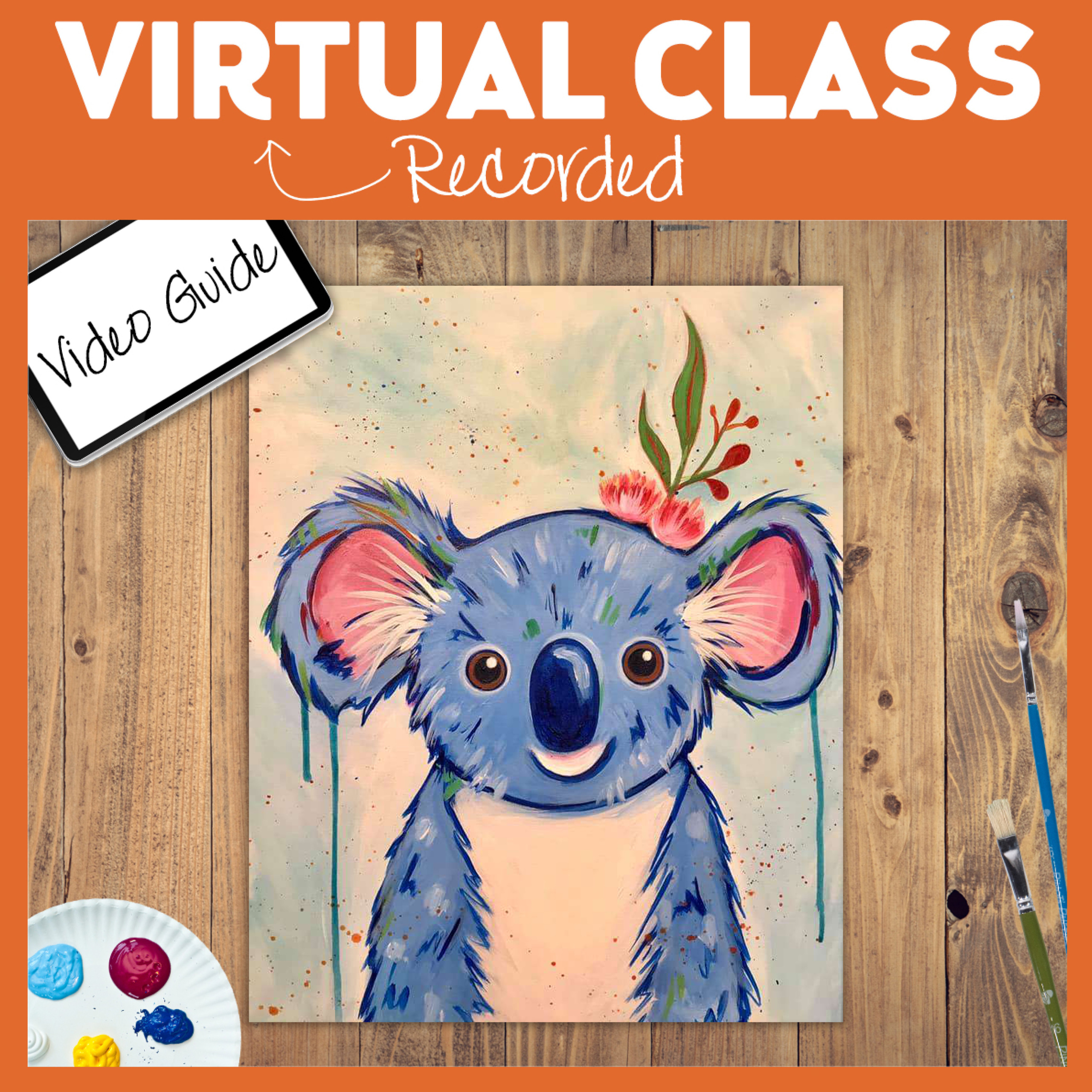 Live Virtual Painting Camp!